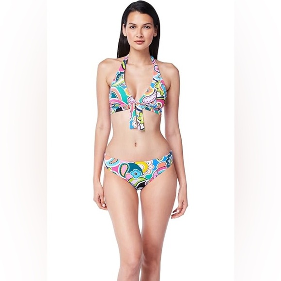 Bleu Rod Beattie Ruched Back Low-Rise Bikini set from Go for Bold 3 piece - Picture 4 of 10